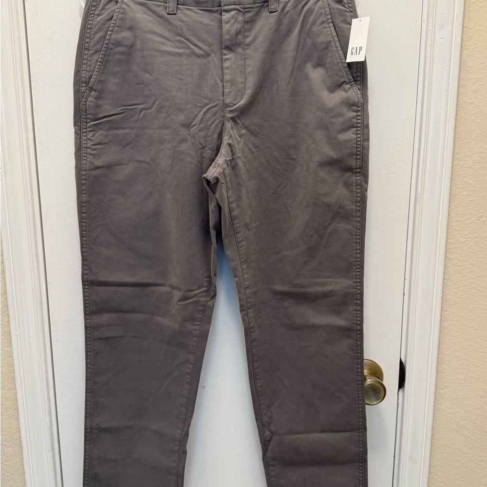 GAP Women's Charcoal Cropped Pants